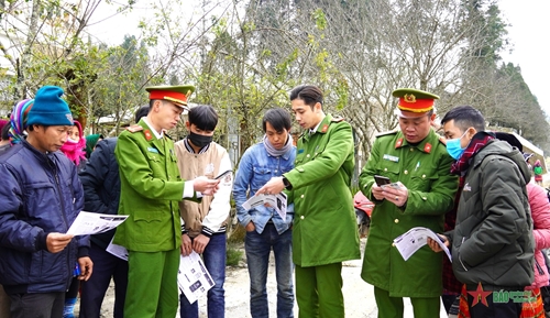 Công an huyện Mèo Vạc (Hà Giang): Nỗ lực bảo đảm bình yên các thôn, bản vùng cao biên giới